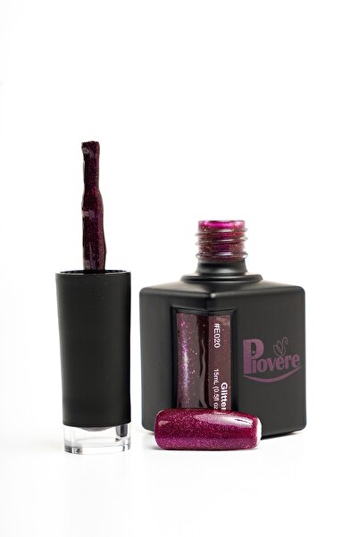 PIOVERE Kalıcı Oje Glitter simli E20 Map To Nirvana (15ml)