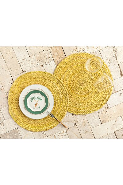 English Home Umbila Mısır 2'li Amerikan Servis 38 Cm Sarı