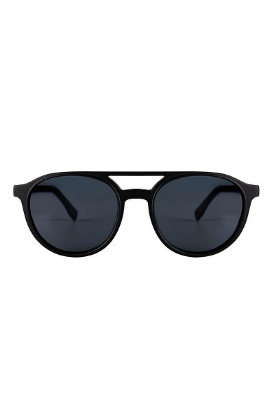 EYE OF HORUS Eoh1013 C1 Matte Black Unisex Sunglasses