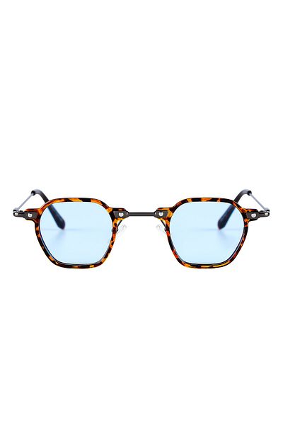 EYE OF HORUS Eoh36103 Blue Unisex Sunglasses