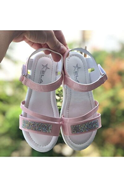 Pandalina صنادل البنات صنادل حجرية عصرية صندل فايلون (خفيف) بنعل ناعم