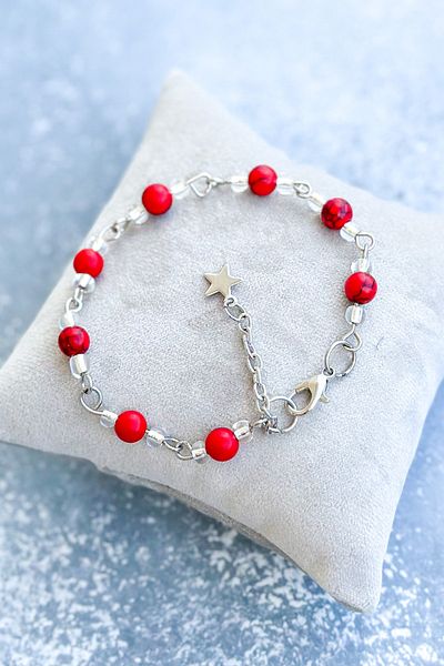 EfsunluTAŞ Coral Natural Stone Bracelet