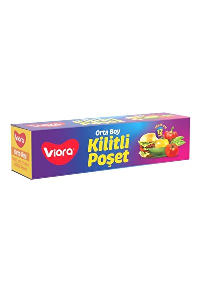viora 4 Paket Buzdolabı Poşeti 2 Paket Kilitli Poşet Dev Kampanya 6 Al 4 Öde