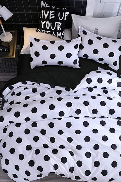 Always Double Sided Single Duvet Cover Set with Elastic Sheet Point