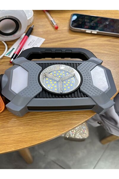 ugursepeti SOLAR GÜNEŞ ENERJİ VE USB SARJLI 20 W AYDINLATMA PRATİK KAMP LAMBA