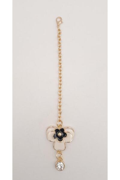 angel çanta aksesuar Accesoriu Geantă Auriu Deschis Culoare Neagră Ornament Pendul Floral