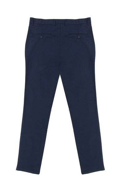 İgs MEN'S DARK BLUE DYNAMICFIT STD TROUSERS