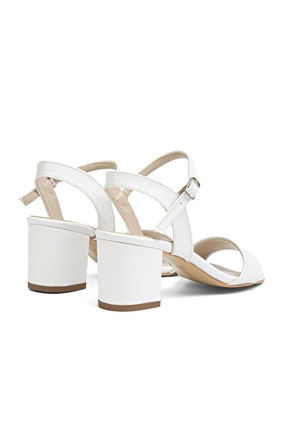 Pierre Cardin ®| PC-51863-3822 White Skin - Women's Heeled Shoes