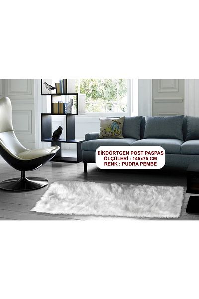 FZM Post Mat - Rectangle 145x75 cm - Powder Pink Color