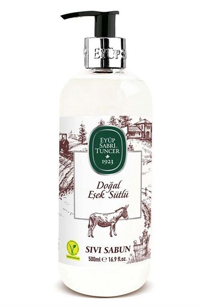 Eyüp Sabri Tuncer Natural Donkey Milk Liquid Soap 500 ml 2 Pieces