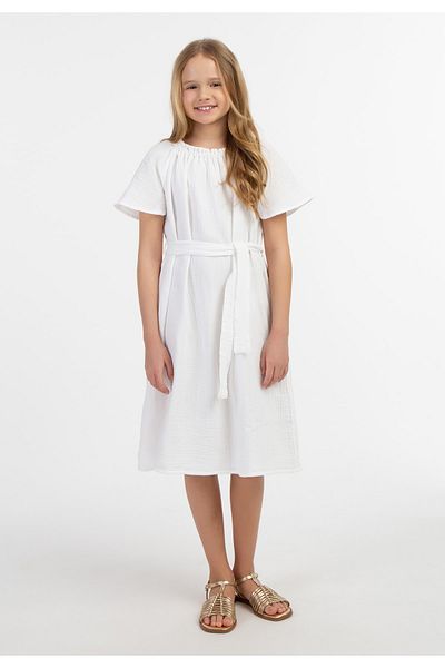 Dreimaster Langes Kurzarm Kleid mimo