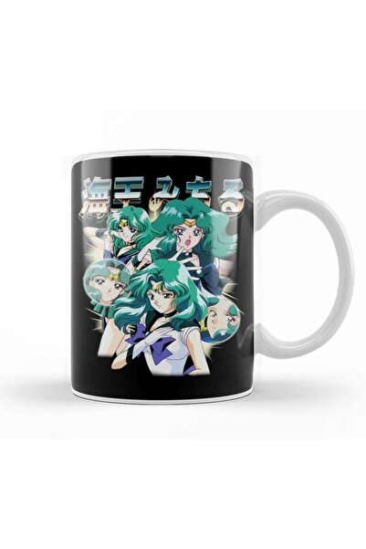 Baskı Dükkanı Sailor Moon Neptune Mug Cup Porcelain