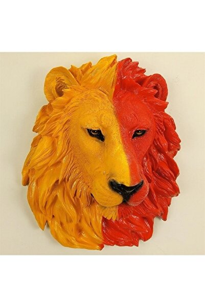 Dekoromi Tual Hobi Dekoratif Duvar Aslan Kafası(22X19CM)
