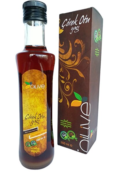 oilive Soğuk Pres %100 Saf Çörek Otu Yağı Soğuk Sıkım 250 ml