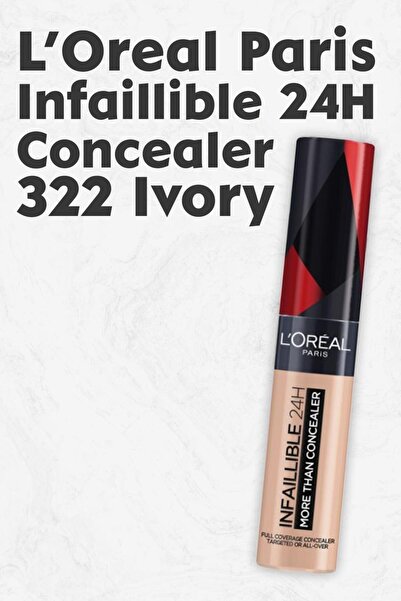 L'Oreal Paris Loreal Paris Infaillible 24H More Than Concealer 322 Ivory
