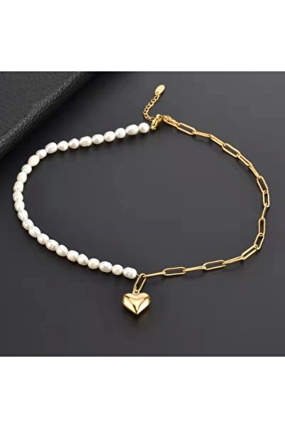 Lee Cooper LC.N.01230.180 Pearl Steel Women's Necklace