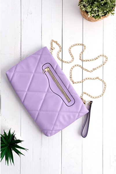 millonu حقيبة نسائية مبطنة باللون الأسودحقيبة كلاتش، حقيبة نسائية