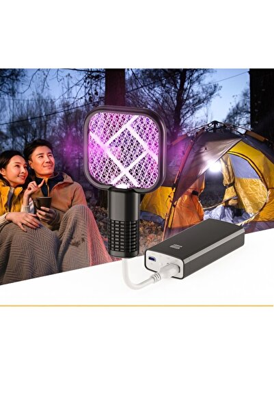 JUNGLEE USB SİNEK SAVAR KAMP ODA EV UV IŞIKLI SİVRİSİNEK ÖLDÜRÜCÜ RAKET