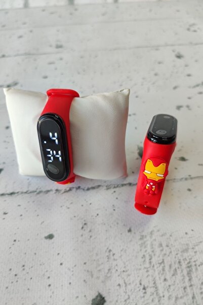 BGScollection DOKUNMATİK ÇOCUK SAATİ DİJİTAL SAAT FİGÜRLÜ DOKUNMATİK SAAT SİL...