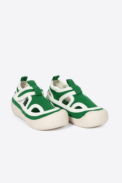 Green nike sandals deals