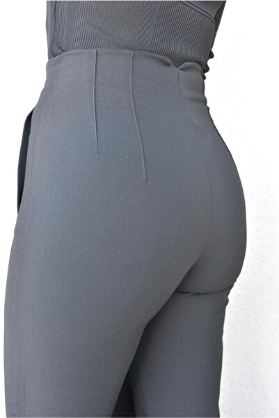 Tülay Butik Önü Flatolu Dar Paça Pantolon