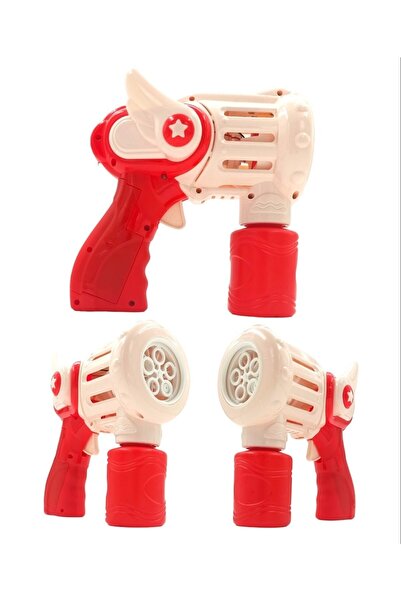 PopŞeker Bubble Machine Gun Baloncuk Çıkartan Tabanca Büyük Boy Pilli Otomati...