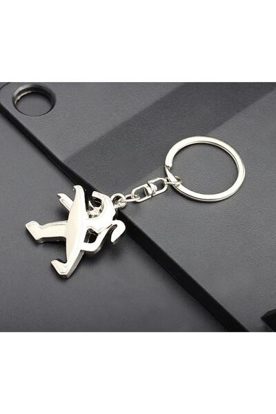 imza direksiyon kılıfı بيجو ميدالية مفاتيح معدنية ثلاثية الأبعاد للسيارة