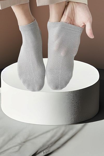 erceys Мъжки бамбукови къси чорапи от 6 броя