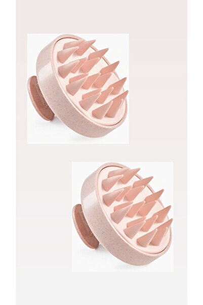 Nofella قطعتان من مشط الدش ومشط العناية بالشعر ومشط تدليك بطرف سيليكون ناعم