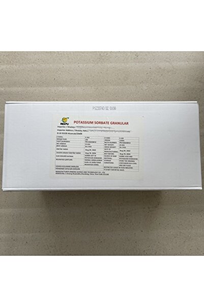 İFA Kimya Potasyum Sorbat Granül 25 kg