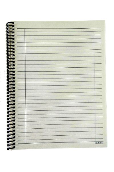 KESKİN COLOR Feeling Things Notebook 18.5*25 80 YpSpiraled Checkered Cardboard Cover with Light Paper Sticker