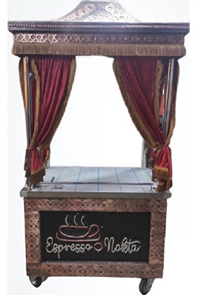 OSMANLI LEDLİ KUMDA KAHVE MAKİNESİ KAHVECİ GÜZELİ