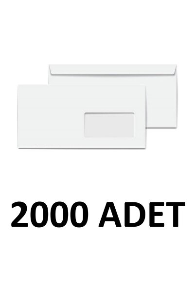 Oyal 2000 штук силіконових дипломатичних білих конвертів 90 г з віконцем