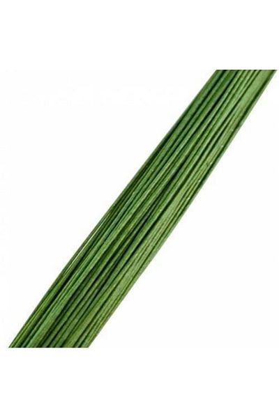 roco paper Σύρμα λουλουδιών No:24 (1 mm)- Συσκευασία 38 60 cm Πράσινο Χρώμα