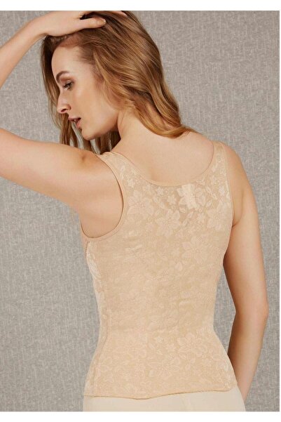 Anıl Lingerie Women's Skin Recovery Plus Size Slimming Hooked Vest Corset B New Season