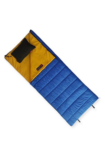 Naturecamp Oga 200 Plus Blue -5 grade Sac de dormit lung căptușit combinabil