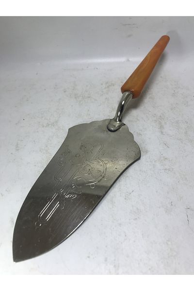 tayfuntufan antika koleksiyon european spatula with catalin handle - 21 cm