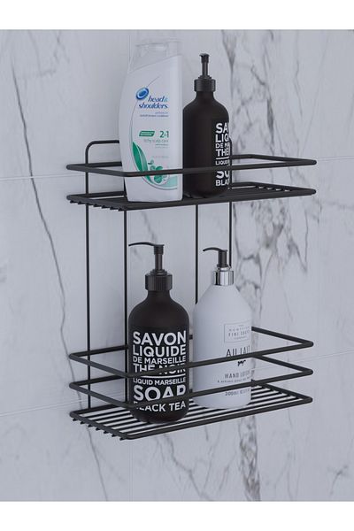 SUNTEL BANYO VE MUTFAK AKSESUARLARI Οργανωτής μπάνιου 2 επιπέδων - Πρακτικό ράφι μπάνιου