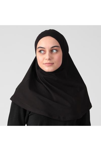 ipekistanbul Boneta Hijab cu guler - simplu - negru