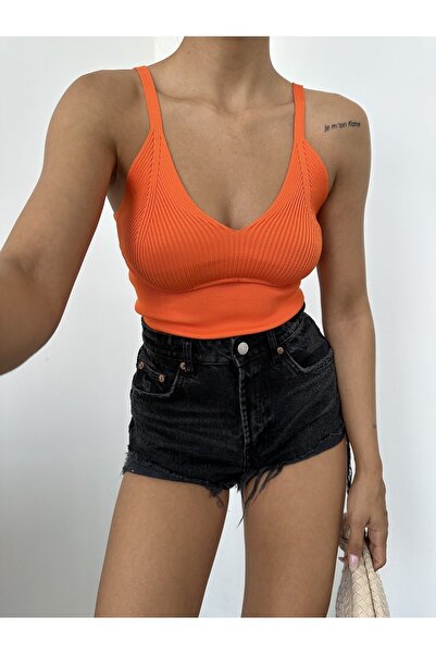 erki triko Γυναικεία πλεκτή μπλούζα Bombeli Crop