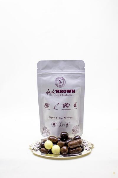 Dark Brown Sütlü ve Bitter Karışık Draje Paketi, Bademli, Fındıklı ve Portakallı 1 KG
