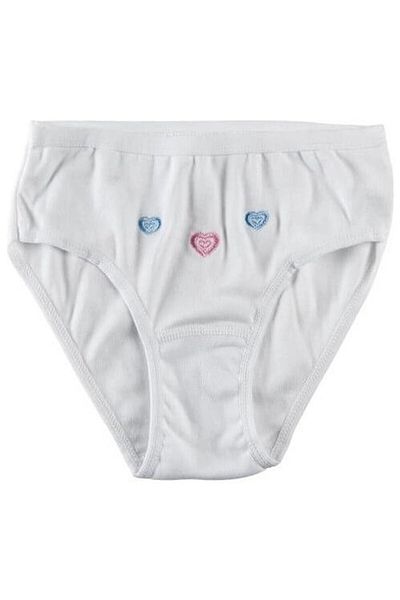 ÇamaşırcımShop 6 Pack Girl's Embroidered Bato Thin Waist Panties