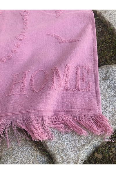 Romans Beach Towel Jacquard 70x140 cm Pink