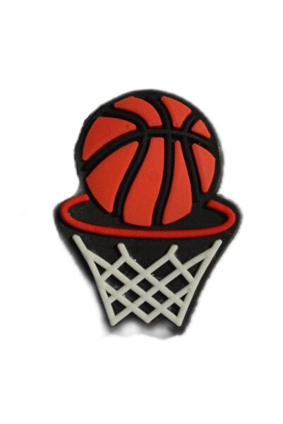 Crocs Terlik Süsü Basketbol Topu-jibbitz -charm-anahtarlık-bileklik Takıları
