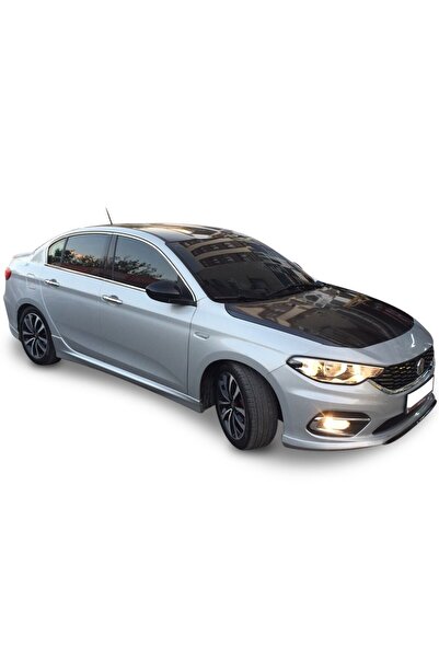 HYM TUNİNG Fiat Egea  Uyumlu Marşpiyel Takımı Sağ Sol Set Boyasız ABS Plastik GG