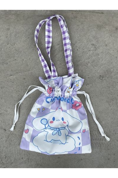 Planet Butik حقيبة قماش برباط من Cinna Kawaii