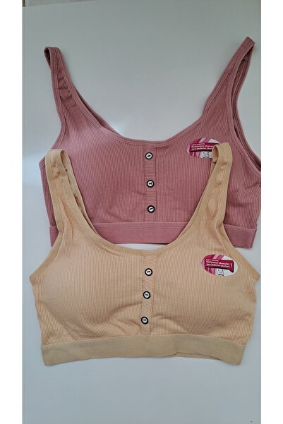 NARIYA Ženski udobni grudnjak veće veličine Pamuk komada Pamučni džersej Obli...