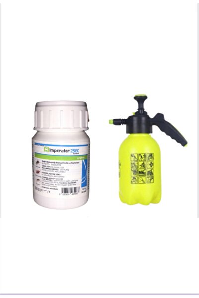 DELEGEX Imparator 50ml Kırkayak Gümüşcün Hamamböceği Ilacı/2lt Basınçlı Ilaçlama Pompası/2'li Set