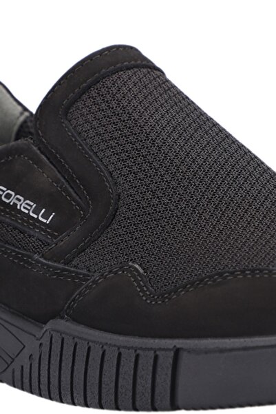 Forelli Ανδρικά παπούτσια Tıgre H Comfort Μαύρα Nubuck