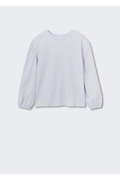 MANGO Kids Tricou Albastru Pentru Copii